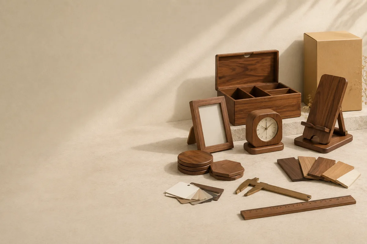 OEM and ODM custom wooden products with material and finish options