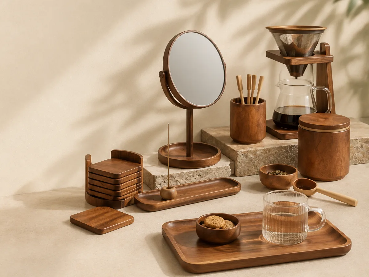 Custom wooden home and lifestyle products